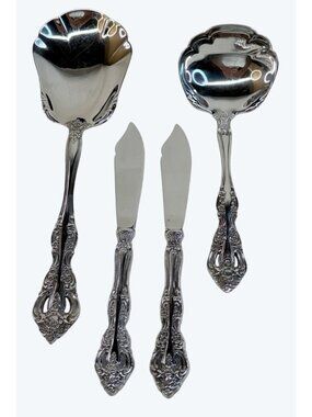 Oneida Michelangelo Stainless Steel Serving Casserole Ladle Master Butter Knife